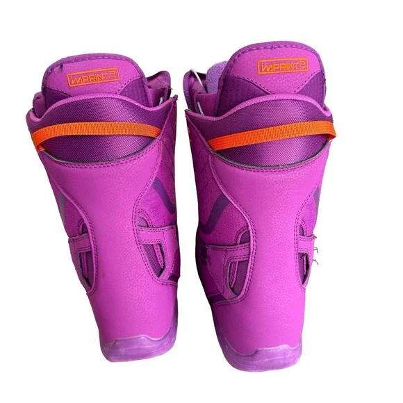 Burton Limelight BOA Imprint 2 Snowboard Boots Purple Women Size 7 - Picture 5 of 10